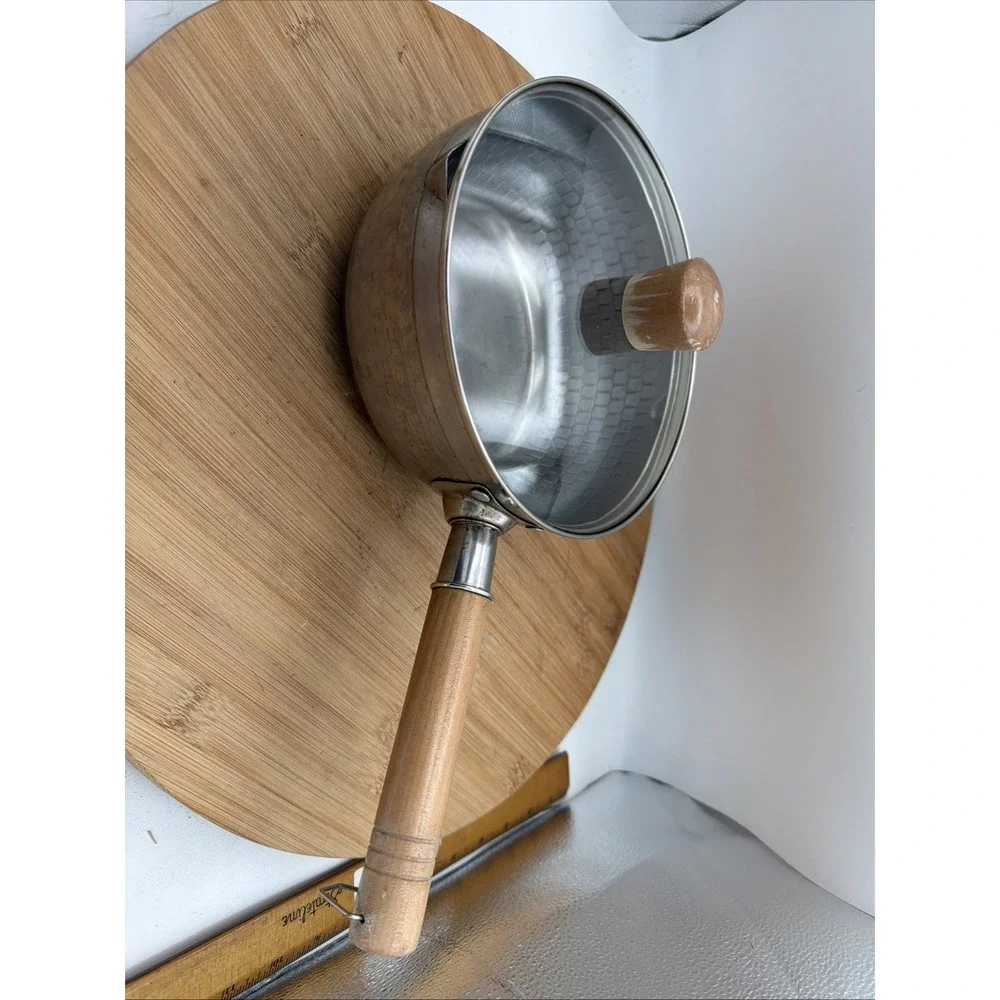 Japanese‎ Stainless Steel Yukihira Saucepan Pot Made in Japan 2qt With Lid